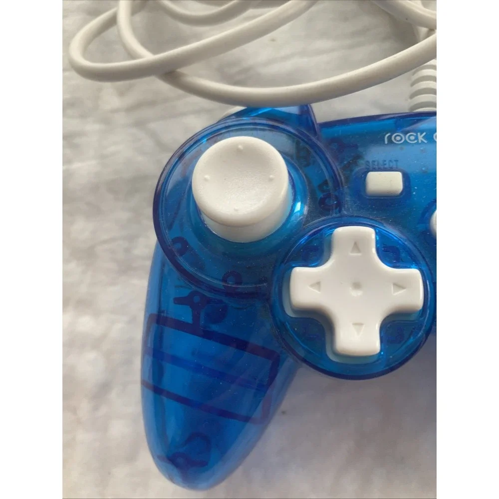 Rock Candy Wired Controller for Playstation 3 Blue - Untested